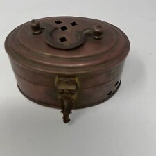 Vintage Small Brass trinket box picture