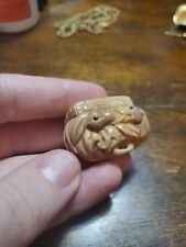 Vintage Tagua Nut Netsuke Figurine picture