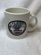 Vintage  Moorman’s Feed Company 1991 Pork Expo Coffee Cup USA EUC  picture