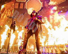 KISS 2023 End The Road Tour Final Show New York Simmons In Fire Flame 8x10 Photo picture