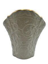 Vtg Royal Ivory Porcelain England Flower Vase picture