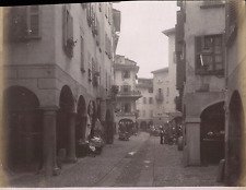 Italy, Portici, Vicolo del Grano Vintage Print 21x27 picture