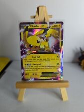 Pokemon Card - Pikachu EX - XY Black Star Promo - Ultra Rare - XY84 - NM/LP picture