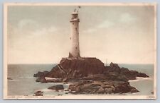 Postcard Lands End Longships Lighthouse The First & Last House Cornwall England picture