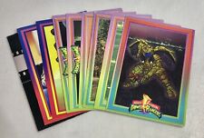 1994 Saban’s Mighty Morphin Power Rangers Trading Cards Small Lot picture