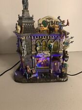 Lemax Zombies Cafe Spooky Town Halloween Village Lighted 2006 Retired AS IS picture