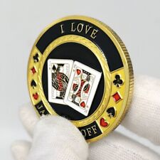 U.S.A Coin Casino Poker Chips Gift Commemorative Challenge Coins Gold Plated picture