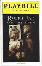 RICKY JAY On The Stem Playbill off-Broadway David Mamet Magic Magician picture