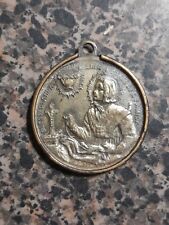 Vintage Blessed Anna Maria Mother of Family Holy Trinity Catholic Medal picture