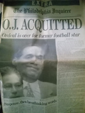 OJ Simpson Newspaper Covers October 1995  picture