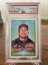 Chevy Chase Autograph 'Clark Griswold' Christmas Vacation PSA/DNA Certified picture