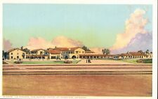 Postcard La Posada Fred Harvey Hotel Winslow Arizona AZ Phostint picture