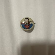 Vintage 1940s Superman Kellogg's Pep Cereal Pinback Pin picture
