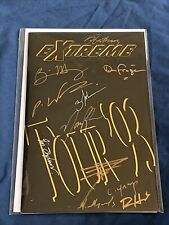 EXTREME STUDIOS TOUR 93 W/ 10 AUTOGRAPH SIGNATURES ROB LIEFELD AND MORE picture