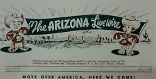 Vintage Arizona Telephone Employee Newsletter The Livewire AT&T Personnel 1951 picture