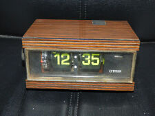 VINTAGE CITIZEN MODEL NO. 7RD004 TABLE CLOCK MADE IN JAPAN VERY RARE picture