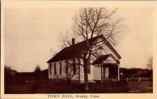 Town Hall, Granby CT Vintage Postcard X11 picture