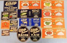 16 Different  Vintage  L. Klein Labels..Chicago picture