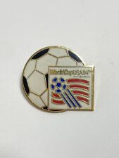 Vintage 1994 World Cup USA Dallas Soccer Ball Sport Athletic Lapel Pin Pinback picture