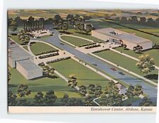 Postcard Aerial View Eisenhower Center Abilene Kansas USA picture