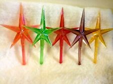 5 Pack Large Iridescent Aurora Stars for Ceramic Christmas Tree  Topper   picture