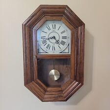 Vintage Howard Miller Wall Clock Pendulum Westminster Chime picture