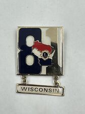 Wisconsin 1981 Lions Club Pin Dangler picture