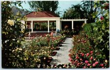 Postcard - Mirrored Pergola, Sunken Rose Garden, Lambert Gardens - Portland, OR picture