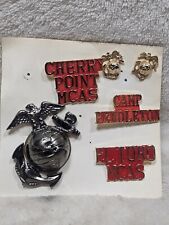 Lot of  (6) Vintage USMC Marine Corp Pins picture