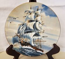 Great American Sailing Ships Collector Plate - The Sea Witch - Danbury Mint 8.5