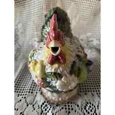 Fritz & Floyd Countryside Classic Hen Teapot Retired 1980’s Vintage Beautiful picture