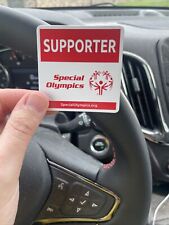 SPECIAL OLYMPICS SUPPORTER MAGNET 2 1/2 X 2 1/2  picture