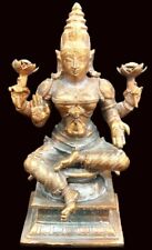 Goddess Laxmi / Lakshmi Idol In Pure Solid Copper picture