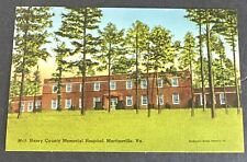 Postcard: Henry County Memorial Hospital ~~  Martinsville, Virginia picture