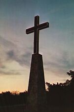 Postcard TX Methodist Kerrville Assembly Texas Neon Cross Vintage PC H7393 picture