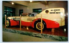 SALT LAKE CITY, UT ~ Ab Jenkens MORMON METEOR Speed Record ~ Capitol Postcard picture