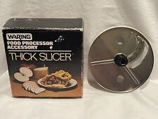VINTAGE WARING FOOD PROCESSOR ACCESSORY THICK SLICER BLADE FP904 With Box picture