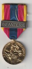 France Médaille de la Défense nationale in Gold ( 10 yrs)  & clasp Infanterie picture