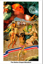 Postcard Misguided Masterpieces The Sistine Chapel Marathon [xx] picture