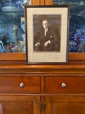 Franklin D Roosevelt Important Signed image to Basil O'Connor Polio law 1927 picture