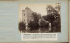 France, Le Bourget, Ruins du Château vintage print print print print print period 40 picture