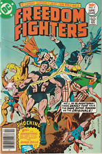 FREEDOM FIGHTERS #7   THE CRUSADERS * THE ELF  DC  1977  NICE picture