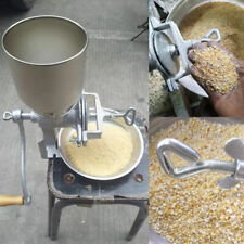 Manual High Hopper Grain Grinder Hand Crank Grain Mill Animals Feed Home Brewing picture