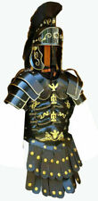 Armor Suit Roman Greek Muscle Armour Jacket with Shoulder Roman Attic Helmet picture