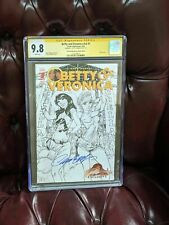 Betty and Veronica #v3 #1 CGC 9.8 SS  Sketch Cover JSC Campbell Autograph picture