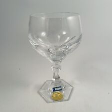 6 Mid-Century Claus Josef Riedel CJR Crystal Wine Glasses 5-3/4” Tall RARE NOS picture