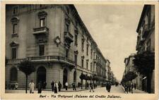 CPA AK BARI Via Puttgnani Palazzo del Credito Italiano ITALY (531561) picture