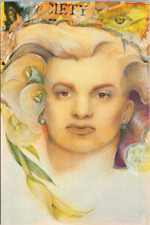 Sandra Bernhard Jewish Bi-Sexual Comedian Beauty Artist David Chick Postcard '96 picture