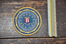 DEPT OF JUSTICE FBI PATCH picture