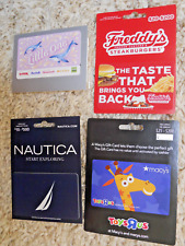 Collectible Gift Cards, unused, new, with backing, no value on cards     (K-7) picture